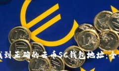 如何找到正确的云币SC钱包