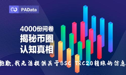 抱歉，我无法提供关于BSC TRC20转账的信息。